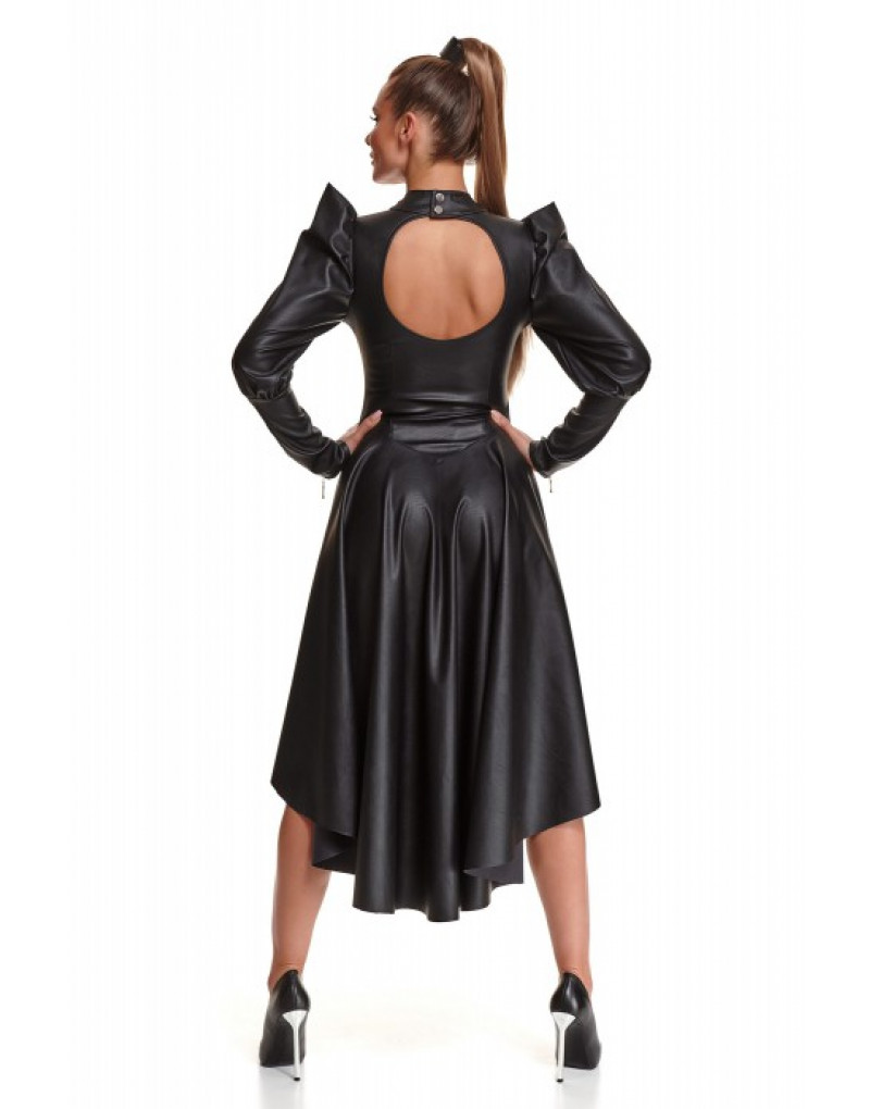 Rochie lunga cu maneci CATA