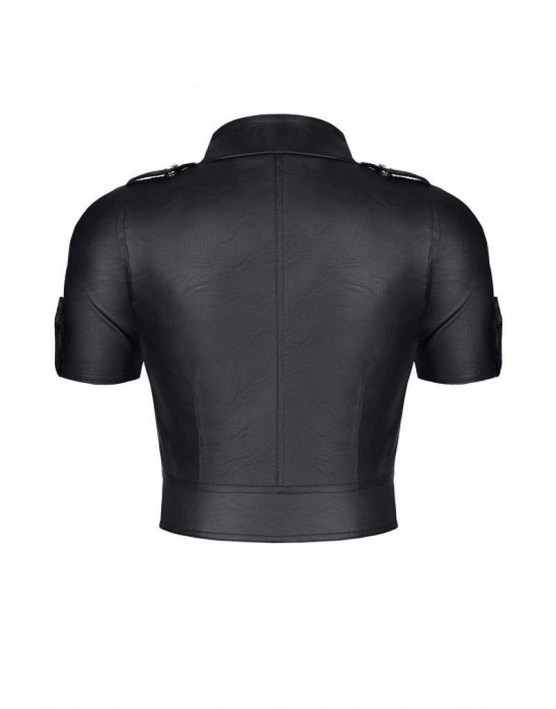 Top scurt cu decolteu sexy ENRICA Top scurt cu decolteu sexy ENRICA