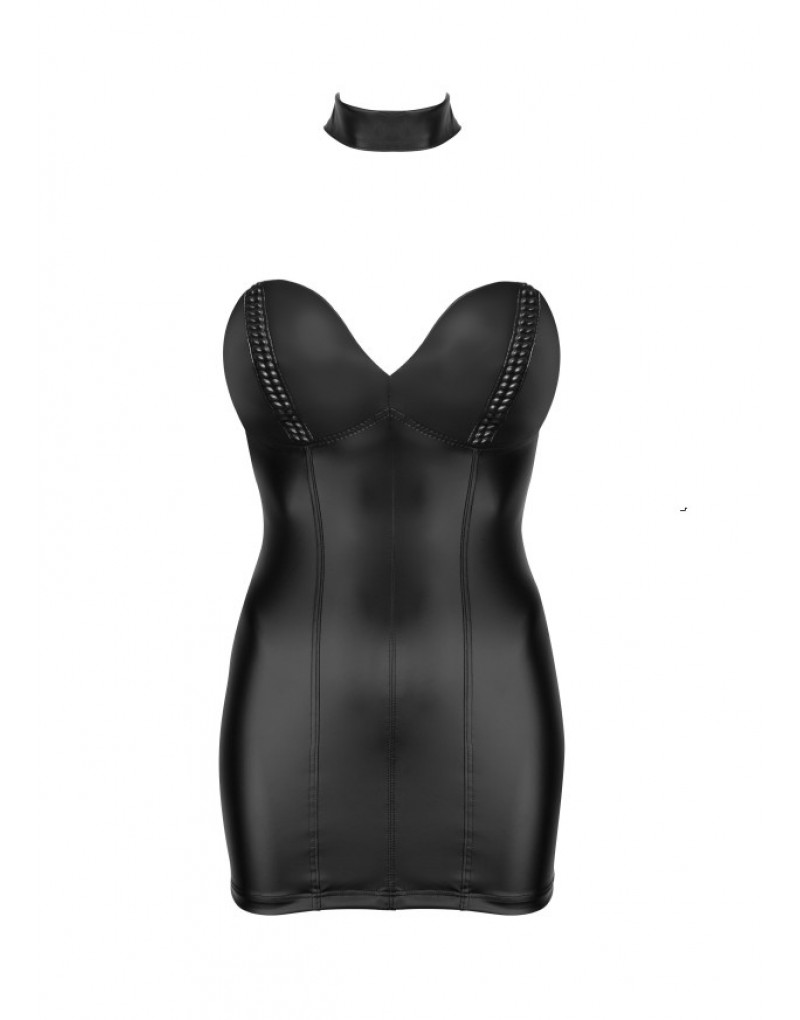 Minirochie Powerwetlook cu cupe din piele ecologică F172 Minirochie Powerwetlook cu cupe din piele ecologică F172