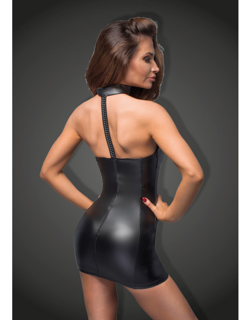 Minirochie Powerwetlook cu cupe din piele ecologică F172 Minirochie Powerwetlook cu cupe din piele ecologică F172